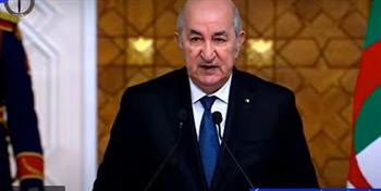   الرئيس الجزائرى: توافق تام فى وجهات النظر مع مصر بشأن قضايا المنطقة
