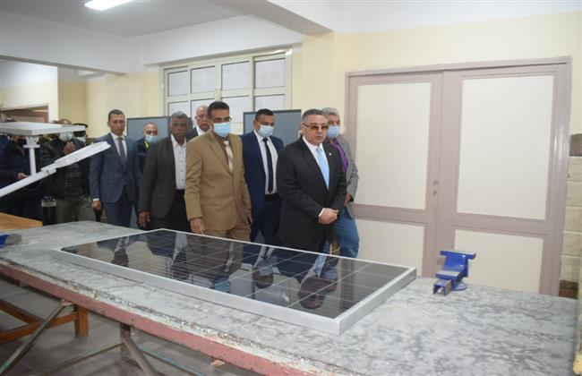 محافظ البحر الأحمر يضع حجر أساس 15 عمارة إسكان متميز بجوار سوق الدهار الجديد