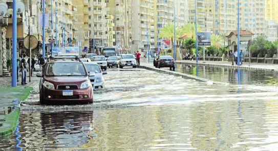 بالأسماء.. شوارع تم إنقاذها من الغرق وسط الإسكندرية  