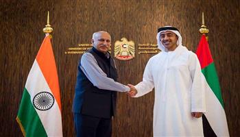 الإمارات والهند تبحثان تعزيز التعاون المشترك