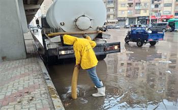   محافظ القاهرة يتفقد مجهودات المنطقة الشرقية لرفع تراكمات المطر