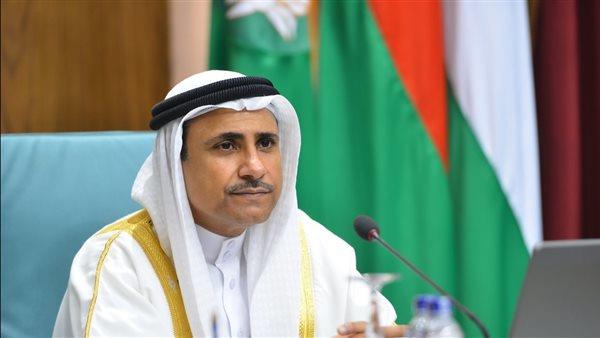 البرلمان العربى يدين الهجوم الصاروخى على منزل الحلبوسى