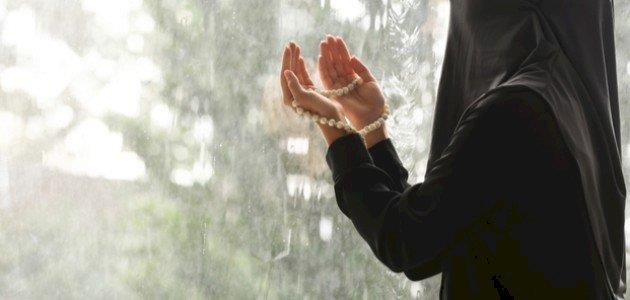 الأدعية المستحبة عند نزول المطر 