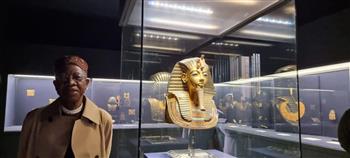 وزير الإعلام والثقافة والسياحة النيجيري يزور المتحف المصري بالتحرير