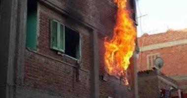 مصرع مهندس حرقا داخل منزله بأسيوط