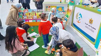   إقبال كبير علي جناح «التضامن» بـ معرض القاهرة الدولي للكتاب