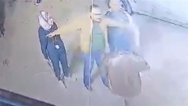 القبض علي بطلة فيديو التعدي علي محل بسنجة في حلوان