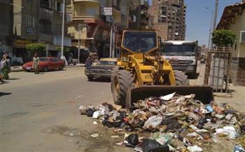   رفع 870 طن مخلفات من شوارع مركز دمنهور