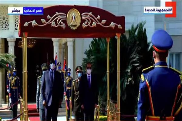 بث مباشر| الرئيس السيسي يستقبل نظيره السنغالي بقصر الاتحادية