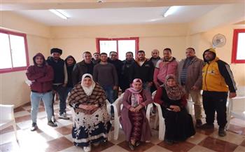   ختام البرنامج التدريبي لريادة الأعمال «أبدأ مشروعك» بمركز بأبو حمص 