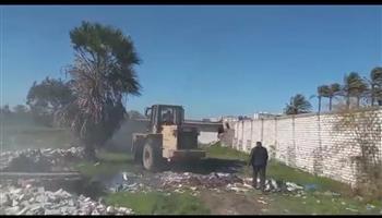 حملة مكبرة لإزالة التعديات وأسترداد اراضى الدولة بالإسكندرية 