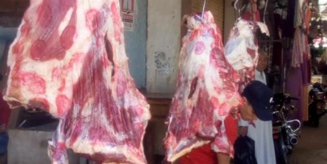 تموين البحيرة..ضبط لحوم مجهولة المصدر بمركز بدر 