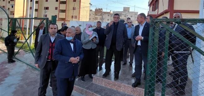 محافظ البحيرة يتفقد المشروعات الخدمية وأعمال التطوير الجاري تنفيذها ضمن «حياة كريمة»