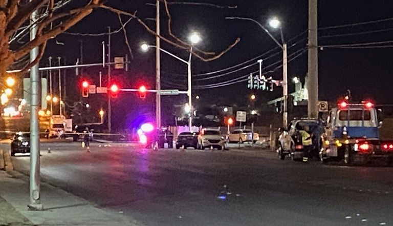 مصرع 9 أشخاص فى حادث تصادم بمدينة بلاس فيجاس الأمريكية