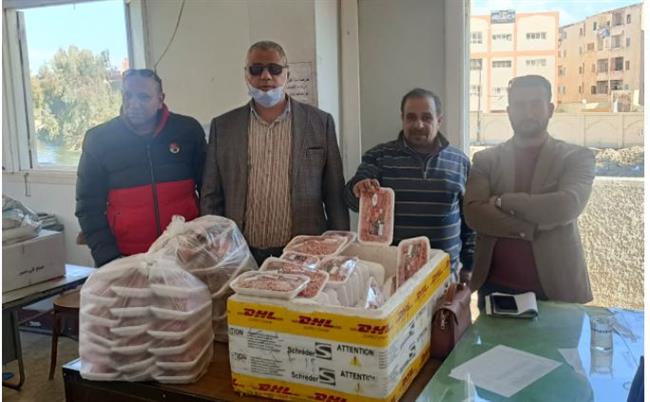ضبط مصنع جبن بدون ترخيص بحوش عيسى 