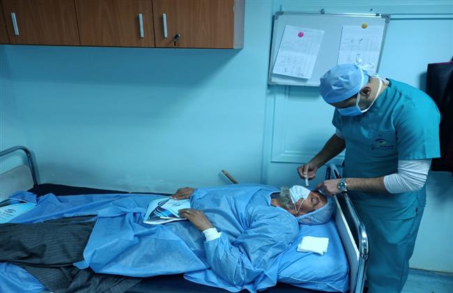 إجراء 81 عملية عيون بمركز حوش عيسى ضمن مبادرة حياة كريمة 