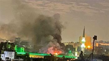 «الباب الأخضر».. آخر تفاصيل حريق الحسين 