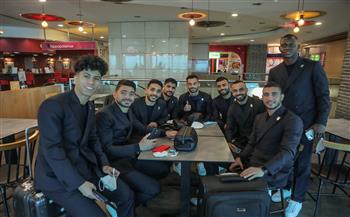   الأهلي في المونديال| لاعبو الفريق وأعضاء البعثة يتوافدون على مطار القاهرة