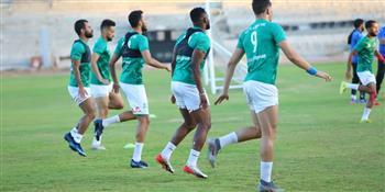 المصرى البورسعيدى يجرى تدريباته استعدادًا لكأس الرابطة