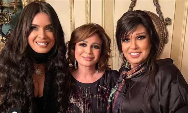 إلهام شاهين تحتفل بـ عيد ميلادها الـ 61