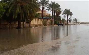   رفع درجة الاستعداد في الحسنة بوسط سيناء بسبب الأحول الجوية