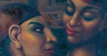 افتتاح معرض الفنانة التشكيلية فاتن مصطفى بمتحف "طه حسين"
