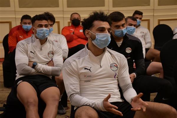 محمد صلاح: هدفنا العودة بالكأس واسعاد الشعب المصري