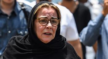   تشييع جثمان الفنانة مها أبو عوف وسط حالة من الحزن