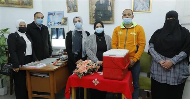 الصحة تطلق قوافل لتطعيم المواطنين بلقاح كورونا بثلاث كنائس بمدن دمياط