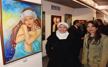 ختام فعاليات معرض "فن.. حرية" بجريدة الأهرام