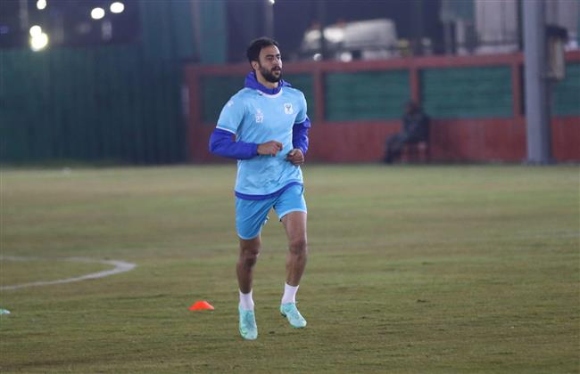 المصري يخوض مرانه المسائي استعداداً لكأس الرابطة 