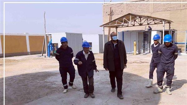 رئيس مياه سوهاج يشدد على ضرورة اجراء الصيانات الدورية لمحطات المياه