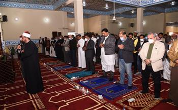   افتتاح اعمال توسعة ورفع كفاءة المسجد الكبيرى بمدينة برانى 
