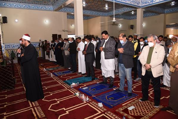 افتتاح اعمال توسعة ورفع كفاءة المسجد الكبيرى بمدينة برانى