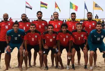 موعد مباراة مصر والسنغال في نهائي بطولة كوسافا للكرة الشاطئية