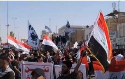 بغداد تشهد مظاهرات لإحياء ذكرى احتجاجات أكتوبر 2019