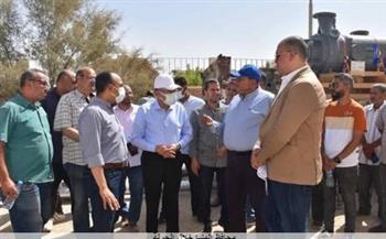 محافظ المنيا: طلمبات مياه جديدة ترفع الطاقة الإنتاجية لـ 250 لتر/ ثانية