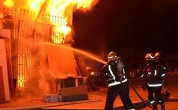   السيطرة على حريق نشب داخل محل ألبان ببورسعيد