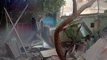 إزالة مخالفات بناء بحي العجوزة