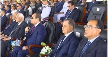 السيسي: أمن وأمان مصر في رقبة الجميع