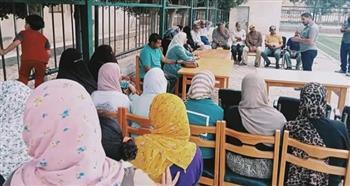 جامعة قناة السويس توجه قافلة تنموية إلى قرية أم عزام  بالإسماعيلية 