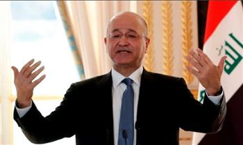   الرئيس العراقى والمبعوثة الأممية يؤكدان أهمية الخروج من الأزمة الراهنة واللجوء للحوار