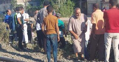 مصرع شخص دهسا أسفل عجلات قطار فى دمياط