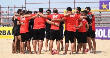 منتخب الشاطئية يدخل معسكراً استعداداً لكأس الأمم الأفريقية 