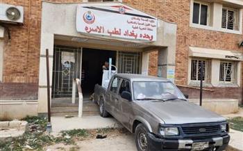  قافلة الصحة تقدم العلاج المجانى لـ 1226 مريض بقرية بغداد بالعامرية 