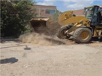 إزالة 69 حالة تعدي على أملاك الدولة بالبحيرة  