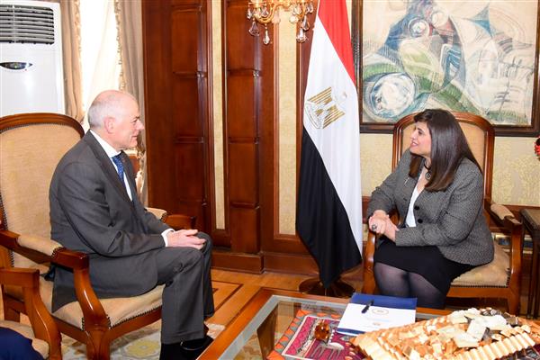 وزيرة الهجرة تستقبل سفير أستراليا بمصر لبحث سبل التعاون المشترك