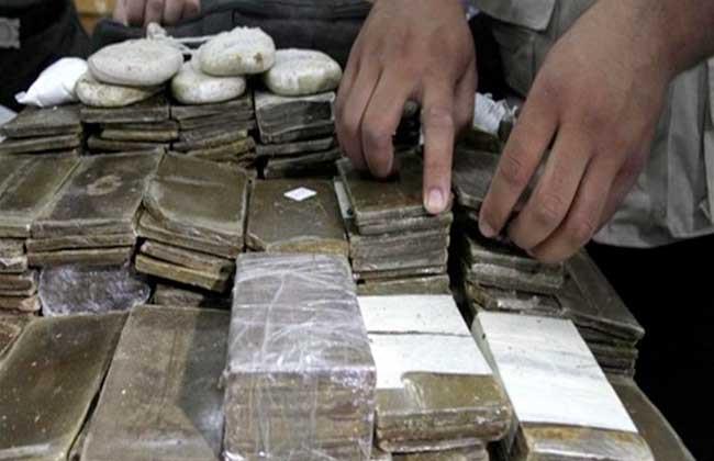ضبط 230 كيلو جرام لمخدر البانجو و 58 كيلو جرام من مخدر الحشيش 