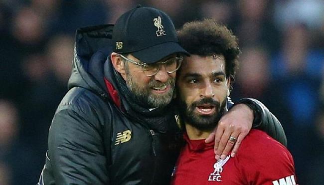 أول تعليق من كلوب على هاتريك محمد صلاح أمام رينجرز