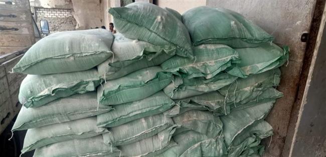 ضبط طن و نصف دقيق بلدى مدعم مهرب بالإسكندرية 